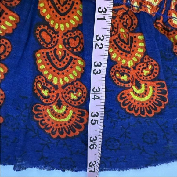 Free People Fireceacker Long Tank/Mini Dress Large Boho Festival Beach Coverup - Picture 7 of 10